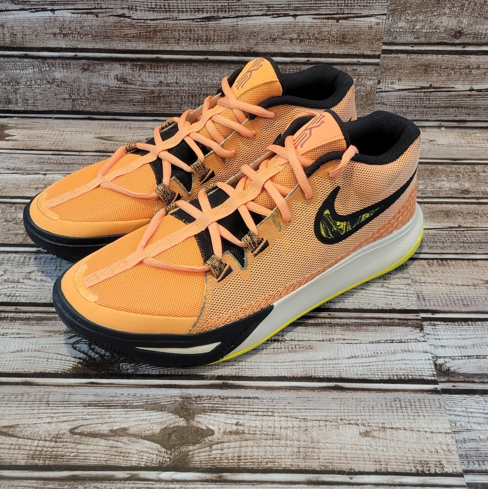 New Men's Nike Kyrie Flytrap 6 Orange Trance Yellow Strike